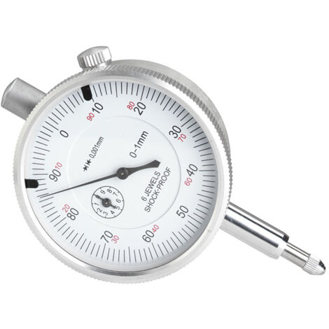 Comparatore millesimale a orologio 0-1 mm risoluzione 0001 mm Fervi c004