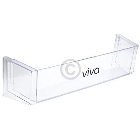 Compartiment de rangement compatible avec Viva 00708563 - 460 x 100 mm - Pour porte de réfrigérateur et congélateur