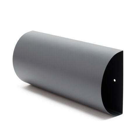 WILTEC Compartimento buzón para periódico V1 antracita rollo cartucho carrete bandeja tubo caja de diario