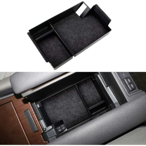 Compartimento de almacenamiento para consola central de coche para Sienna 2021, 2022 y 2023, accesorios de material flocado, organizador para coche, compartimento de almacenamiento delantero, bandeja 