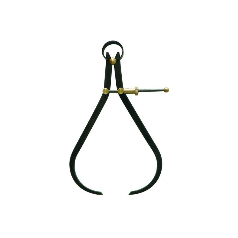 Taliaplast - sofop Compas à ressort d'epaisseur 300mm acier bruni