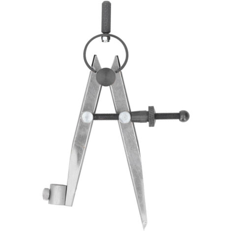 Compas à ressort plat - Calibre à ressort en acier carbone, 150mm pour dessin géométrique et travaux de bois