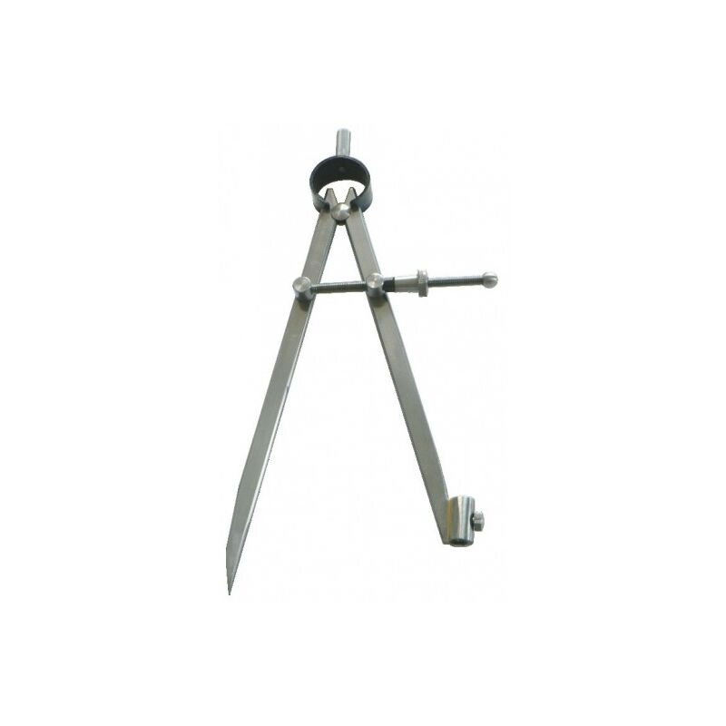 Taliaplast - sofop Compas à ressort porte-crayon 100mm acier poli