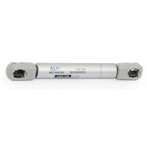compas arkora descendente 164mm 40n con soportes para puerta aluminio o madera.