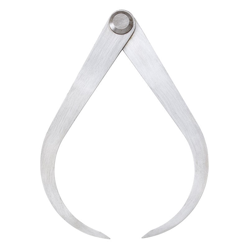 Fervi - Compas avec pointe d'epaisseur exterieure pour metal 300 mm