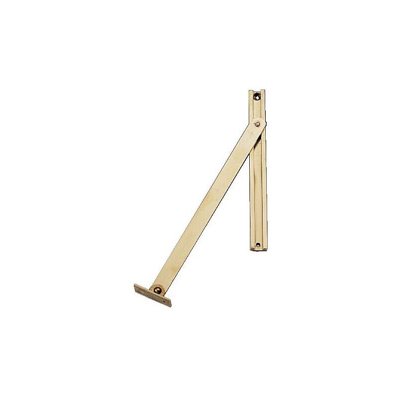 Compas - Coulisseaux verticaux - laiton poli longueur 200 mm - a Lenne
