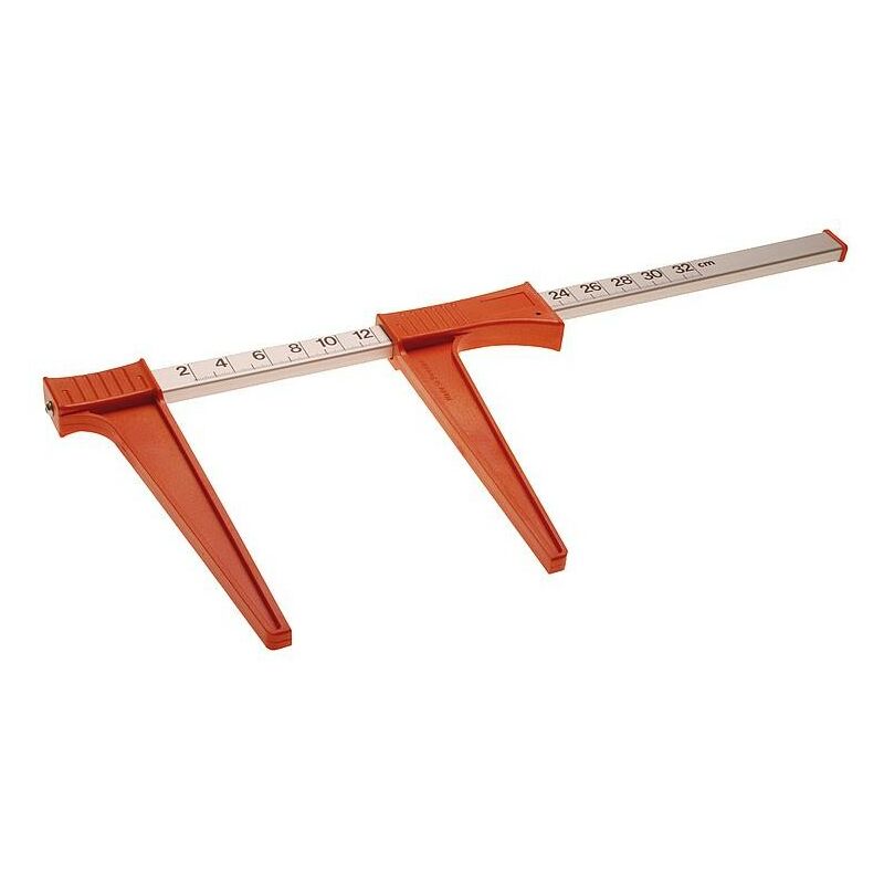 Compas forestier Bahco 2000 en alu largeur max 320mm en combi plastique