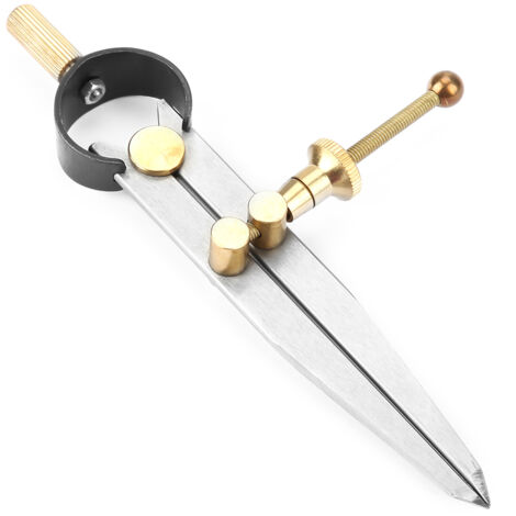 Compasses de marquage rotatifs en cuir 100mm pour couture et artisanat