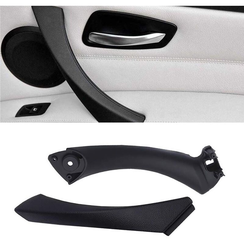 Jusch - Compatibel met bmw 3-serie E90 E91 E92 E93 323 325 328 330 335 Binnendeurgreep Rechterdeurgreep E90 E91 E92 E93 Binnenhandgreep + buitenhoes