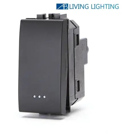 compatibile bticino livinglight living international nero deviatore