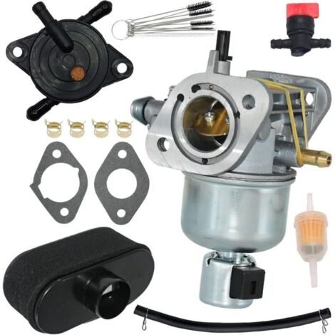 Compatibile con carburatore 15004-0818 con filtro aria e pompa carburante per motore Kawasaki specifico FS481V FH580V FS541V FR600V FS600V 15004-0827 15004-0822 15004-7060 15004-7053