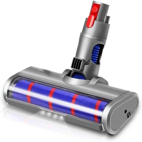 Compatibile con Dyson V6 V7 V8 V10 V11, testina per spazzola elettrica per aspirapolvere, testina per spazzola a rullo per spazzatrice