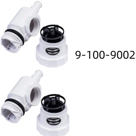 Compatibile con i pulitori robotizzati per piscine Polaris 280 180 380 480 3900 Sport 9-100-9002 con montaggio a parete - 2 pezzi
