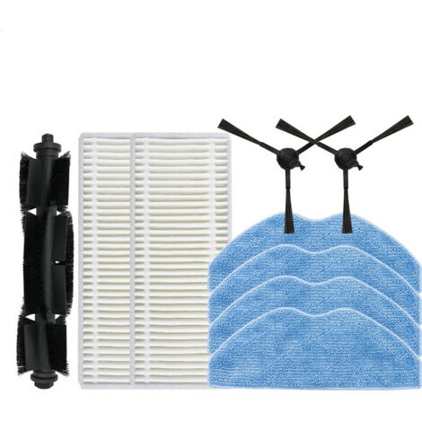 Compatibile con il set di sacchetti per la polvere del filtro della spazzola laterale a rullo dell'aspirapolvere robot 360 S8 S8 Plus 2S, stile 1