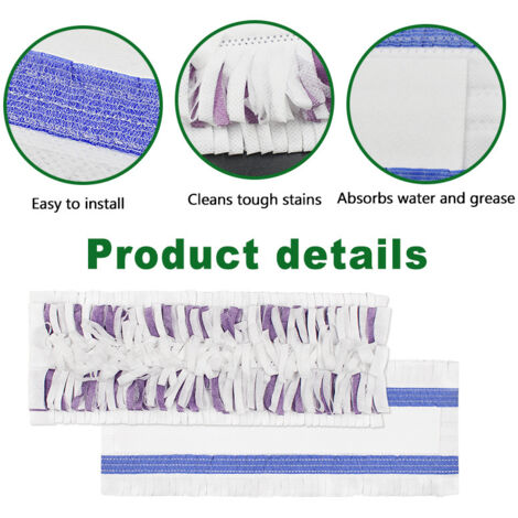 Compatibile con le salviette per la pulizia dei pavimenti Swiffer PowerMop, confezione da 10. Ogni salvietta non è riutilizzabile.