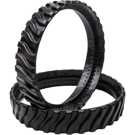 Compatibile con MX8 Mx6 Pool Cleaner Pool Vacuum Cleaner Parts Rubber Tire Replacement Tire Cleaners 2X Tracks for Equipment Tire Wheel Cleaner