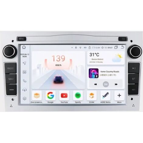 ACV 281040 – 08 1 DIN ascherina autoradio per Citroën C2/C3/Peugeot