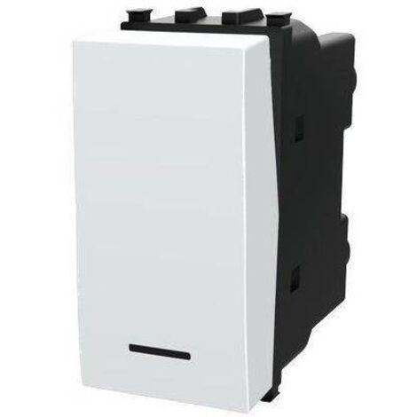 compatibile vimar plana 230v interruttore unipolare bianco