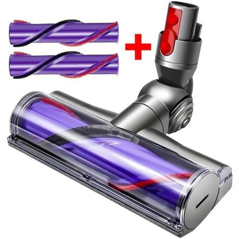 Compatible à la tête d'aspirateur Dyson V7V8V10V11V15, avec une puissance de moteur intégrée de 50W, adaptée aux sols durs