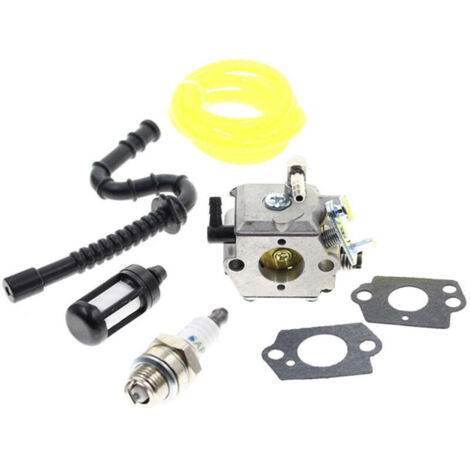 Compatible avec carburateur pour Stihl 028 028AV 028 SUPER Walbro WT-16B Tillotson HU-40 avec conduite de carburant