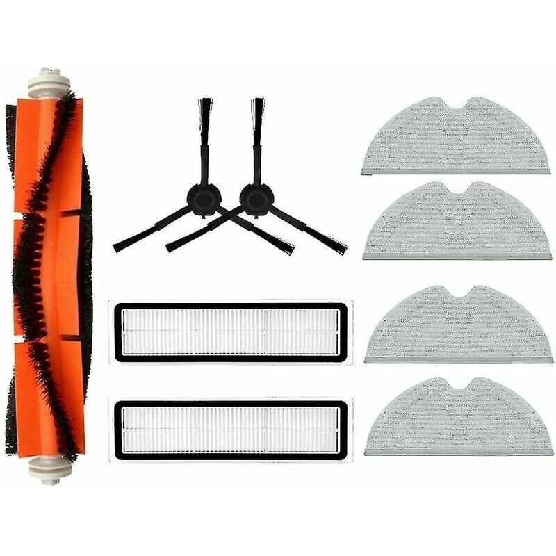 Compatible avec Dreame Bot L10 Pro brosse principale brosse latérale vadrouilles chiffons filtres Hepa- Derrui