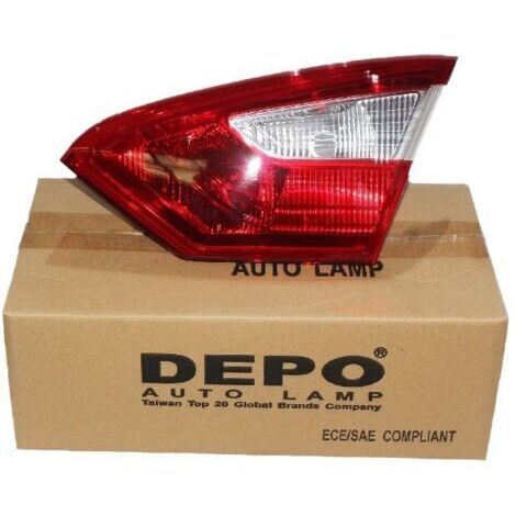 Compatible avec Ford Focus 2012, feu arrière intérieur droit et feu stop combinés, compatible avec BM51-13B602-AD, plug and play, feu arrière.