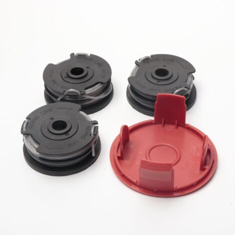 Compatible avec la bobine Bosch F016800351 et le couvercle 1600A00X61 — Kit d'accessoires pour tondeuse à gazon, G