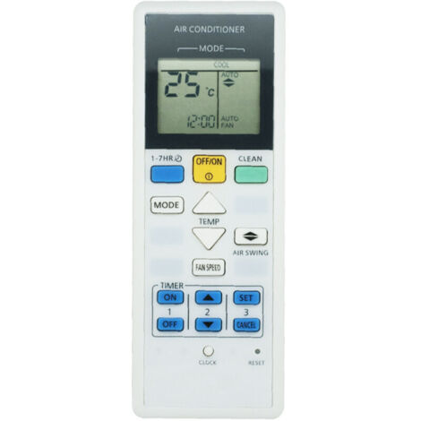 Compatible avec la télécommande du climatiseur Panasonic A75C2141-Crezuo
