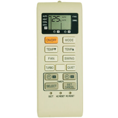 Compatible avec la télécommande du climatiseur Panasonic A75C3680