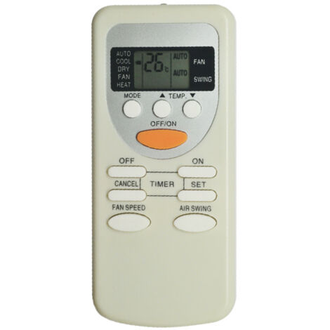 Compatible avec la télécommande du climatiseur Panasonic AC75C2581