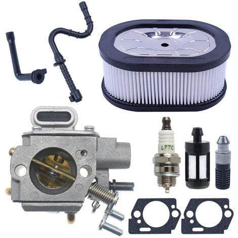 Compatible avec la tronçonneuse à essence à carburateur STIHL MS461 MS460 (référence 1128-120-0629) avec durite d'alimentation.