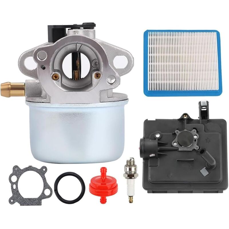 Dolaso - Compatible avec le carburateur 799868 pour tondeuse à gazon poussée Briggs & Stratton 498170 799872 790821 498254 Craftsman Murray 6,75 6,5