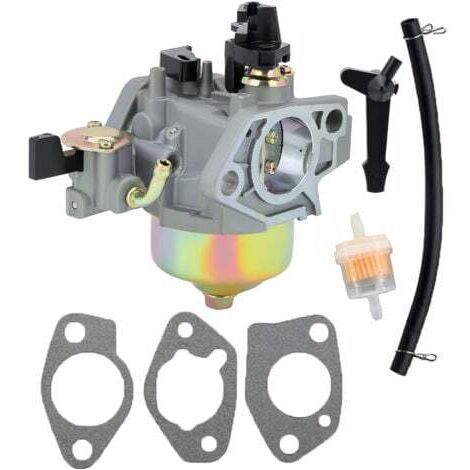 Compatible avec le carburateur GX390 avec joint de ligne de filtre à carburant pour moteur Honda GX 390 GX340 13HP 11HP 16100-ZF6-V01