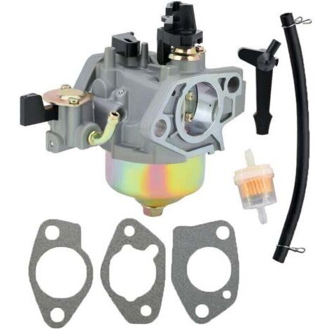 Compatible avec le carburateur GX390 avec joint de ligne de , XU,filtre à carburant pour moteur Honda GX 390 GX340 13HP 11HP 16100-ZF6-V01 -