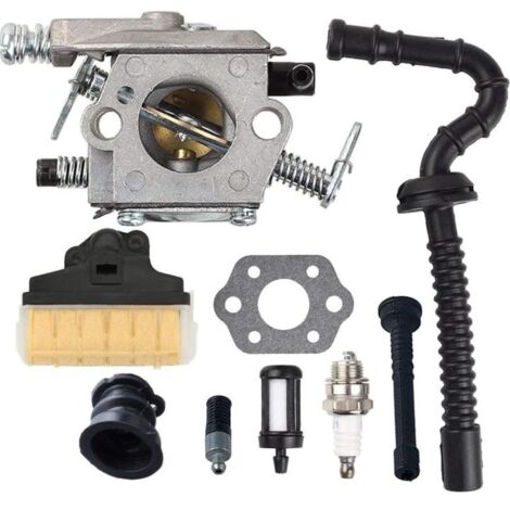 Compatible avec le carburateur MS 250 pour carburateur Stihl MS250 021 023 025 MS210 MS230 Pièces de tronçonneuse Remplacer WT286 1123-120-0605