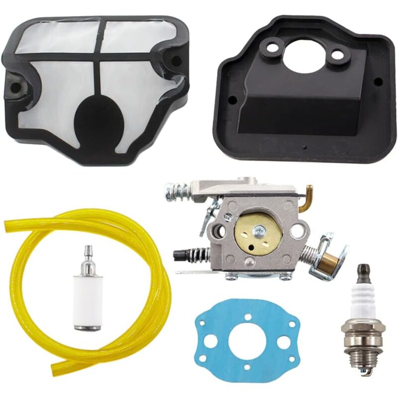 Dolaso - Compatible avec le filtre à air du carburateur pour tronçonneuse à essence Poulan PP4620AV PP4620AVX PP4620AVL PP4620AVHD PP255 PP295 PP310