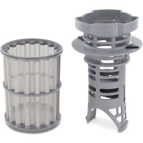 Compatible avec le filtre grossier + filtre fin (lot de 2) pour lave-vaisselle Bosch Siemens 645038 00645038, convient aux lave-vaisselle des modèles SuperSilence, SilencePlus, Maxx, Avantixx, Logixx,