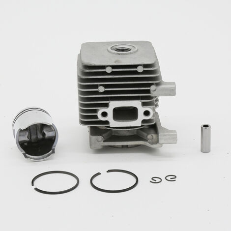 Compatible avec le kit d'assemblage cylindre-piston de tondeuse à gazon STIHL FS38 FS45 FS55, alésage de 34 mm, kit de révision moteur, pièces de restauration de puissance.