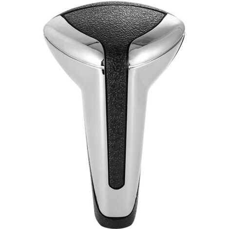 Compatible avec le pommeau de levier de vitesses automatique Citroën C4, le levier de vitesses C5 et les accessoires de poignée de levier de vitesses, électroplaqué brillant + noir, un pommeau de levi