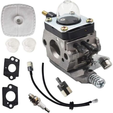Compatible avec le remplacement du carburateur pour Mantis Tiller 7222 7225 SV-5C/2 C1U-K82 A021001090 avec kit de conduite de carburant