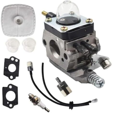 Compatible avec le remplacement du carburateur pour Mantis Tiller 7222 7225 SV-5C/2 C1U-K82 A021001090 avec kit de conduite de carburant
