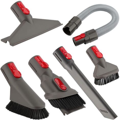 Compatible avec les accessoires, têtes, embouts plats souples longs, tubes d'extension et brosses des aspirateurs Dyson.