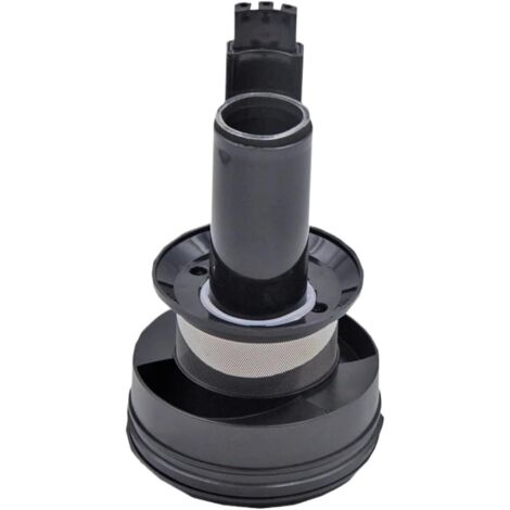 Compatible avec les aspirateurs balais Ultenic U10 / Proscenic : filtre central noir, filtre multi-cônes.