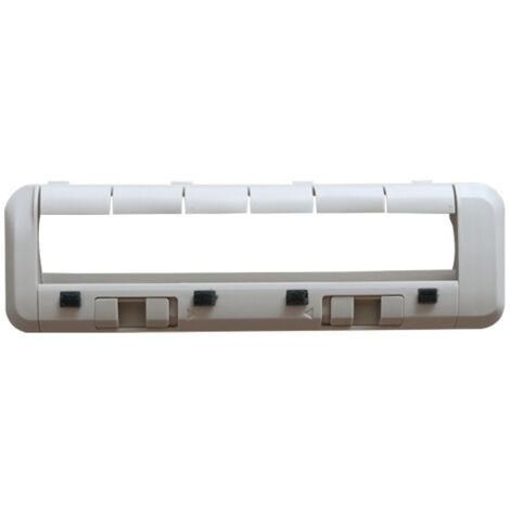 Compatible avec les aspirateurs et laveurs robots S10/S20 Pro/X10/X20 Pro, y compris le couvercle de la brosse rotative et le couvercle de la brosse principale (blanc).