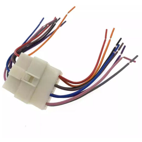 Compatible avec les connecteurs automobiles d'origine importés, mâles et femelles, à huit fils, de 1,25 mm².