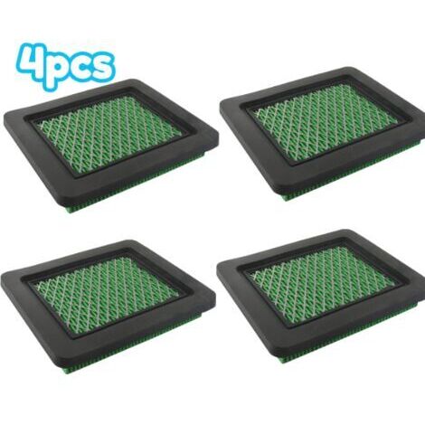 Compatible avec les filtres à air pour tondeuse à gazon Honda 21821 Honda GC135, GCV135, GC160, GCV140, GCV145, GCV160, GCV170, GCV160AC et GCV190 Honda 17211 (paquet de 4).