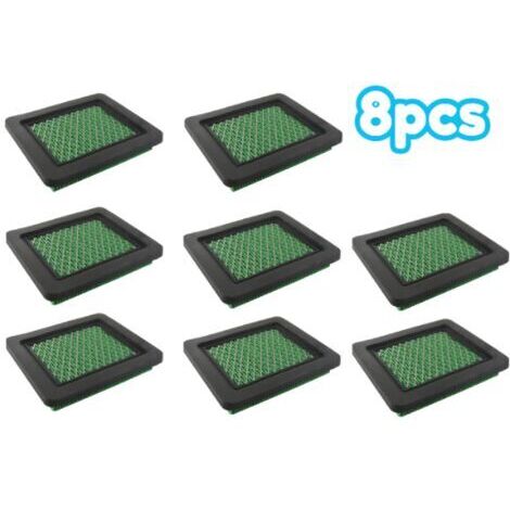 Compatible avec les filtres à air pour tondeuse à gazon Honda 21821 Honda GC135, GCV135, GC160, GCV140, GCV145, GCV160, GCV170, GCV160AC et GCV190 Honda 17211 (paquet de 8).
