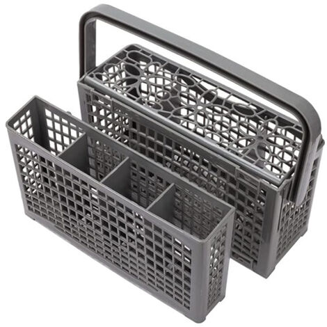 Compatible avec les paniers universels pour lave-vaisselle Siemens/Midea/Panasonic/Haier/Bosch, paniers de rangement pour couverts, accessoire de cuisine multifonctionnel.