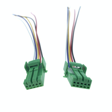 Compatible avec les prises de caméra de recul, de commutateur de rétroviseur et de système de navigation 5P des Toyota et Honda CRV.