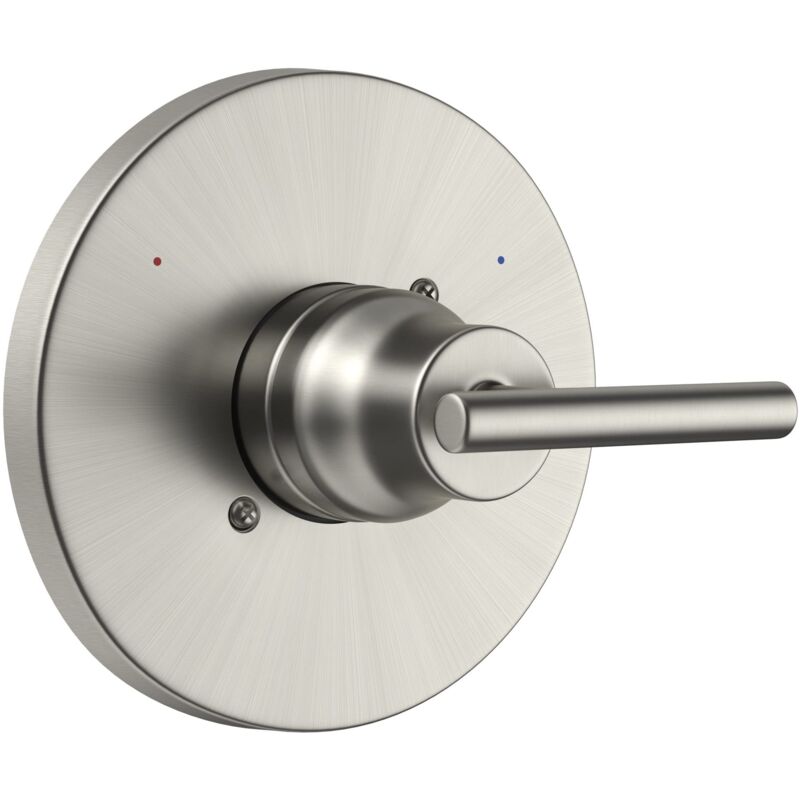 Compatible avec les robinets, poignées de douche et kit de garniture de douche en acier inoxydable brossé T14059-BL de la série Delta Trinsic 14